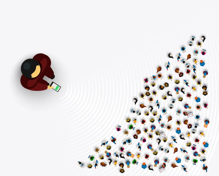 Bulk SMS from mobile