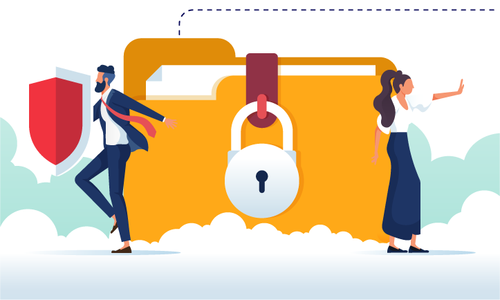 Secure document access via SMS